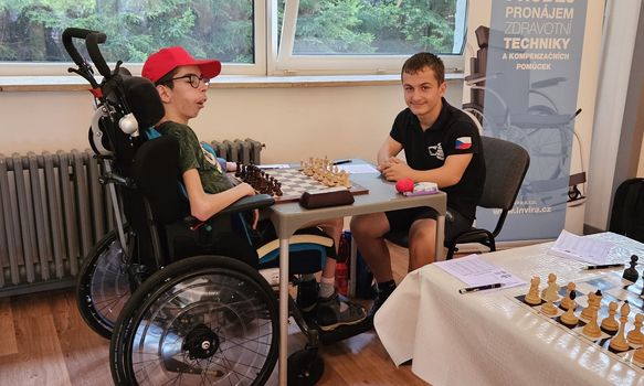 Podpořili jsme šachový turnaj pro hráče s tělesným postižením
