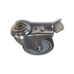 Kolečko s brzdou k posteli 100 x 27 mm