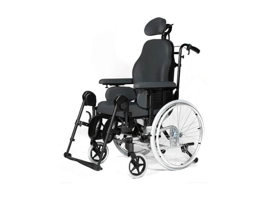 Mechanický invalidní vozík polohovací