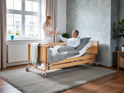Elektrické polohovací lůžko - Burmeier Dali IV - zánovní