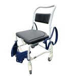 VÝPRODEJ Toaletní křeslo do sprchy Rebotec Denver 5" nadrozměrné č. 87